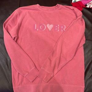 Mallory Ervin Lover Sweatshirt , stain on back